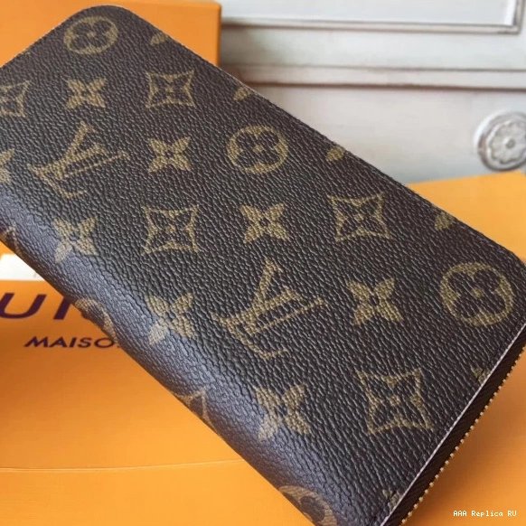 Aaa replica ru Vuitton Louis wallet CLEMENCE 0719